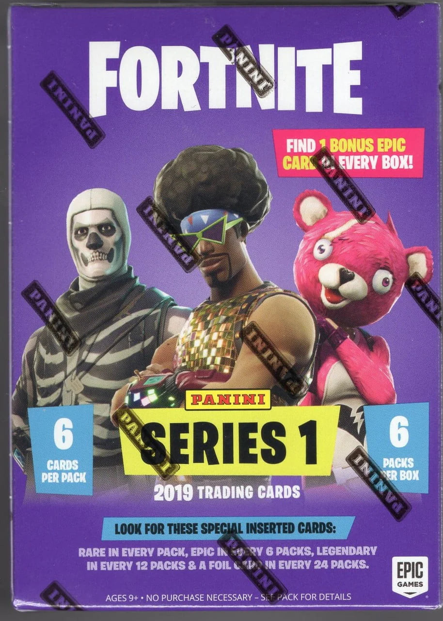 Panini Fortnite Trading Value Box R392
