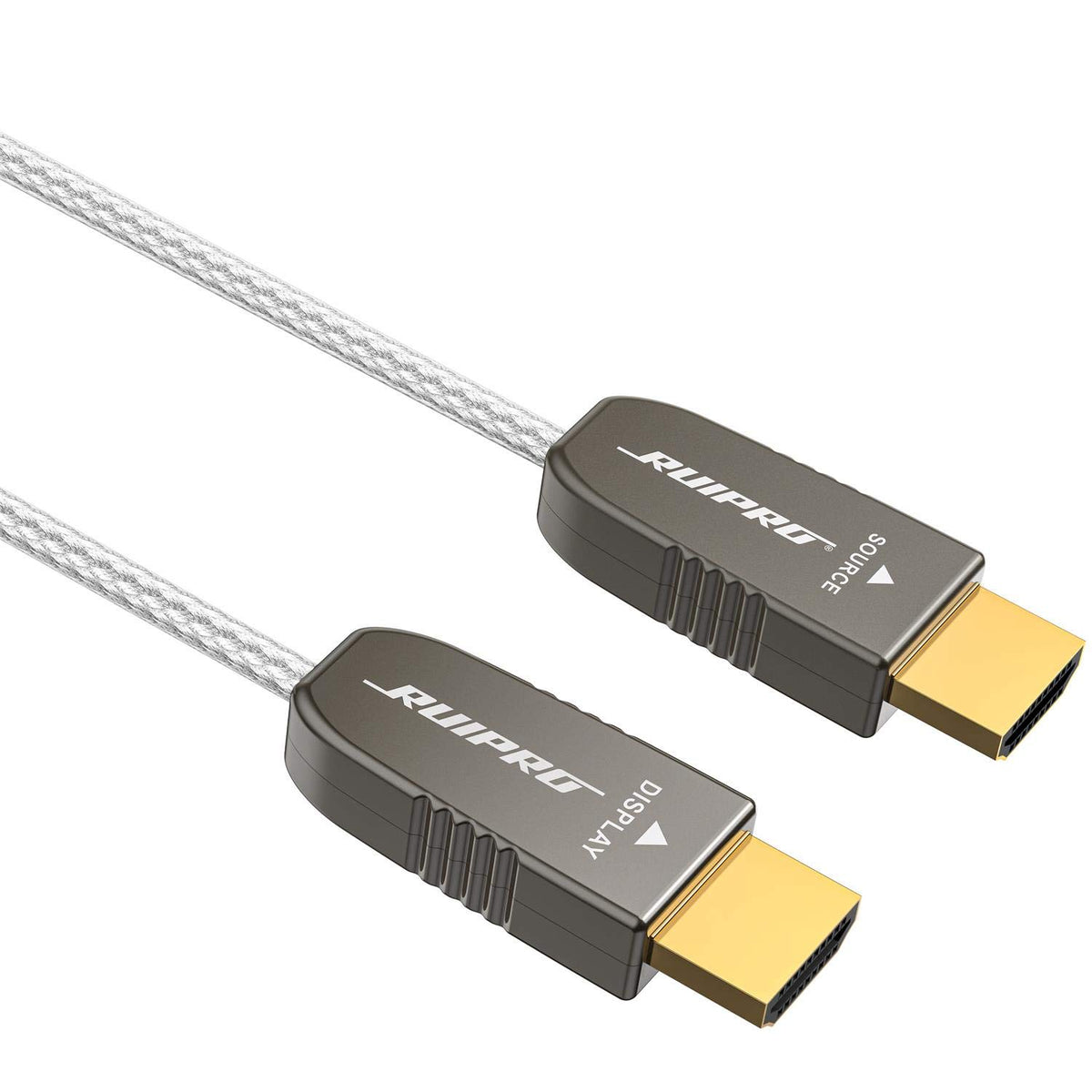 Fiber Optic HDMI Cable 65 Feet 4K60Hz 18Gbps HDR10 ARC B450607