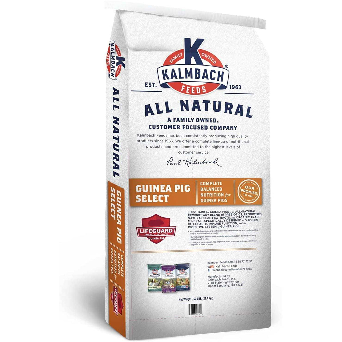 All Natural Guinea Pig Food E5652