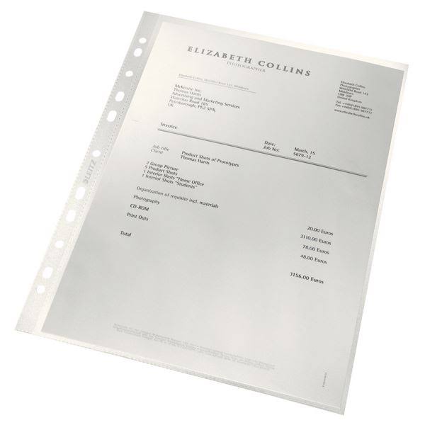 A4 Pockets Clear Pack of 100 Y12659