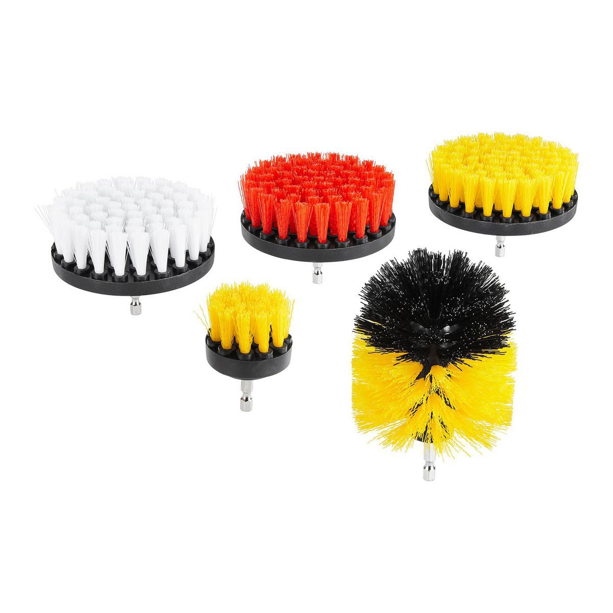 Power Drill Brush Detailing Kit 5-Piece Q9713