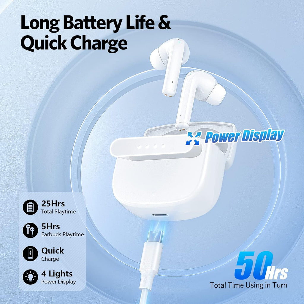 Active Noise Cancelling Bluetooth Wireless Earbuds K5825