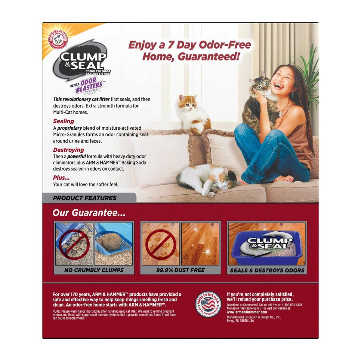 Clump Seal Cat Litter A758