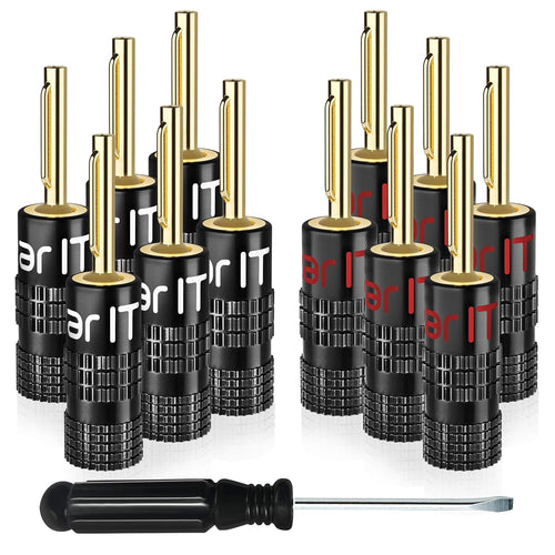 14 Gauge Speaker Wire with Banana Plugs C9527