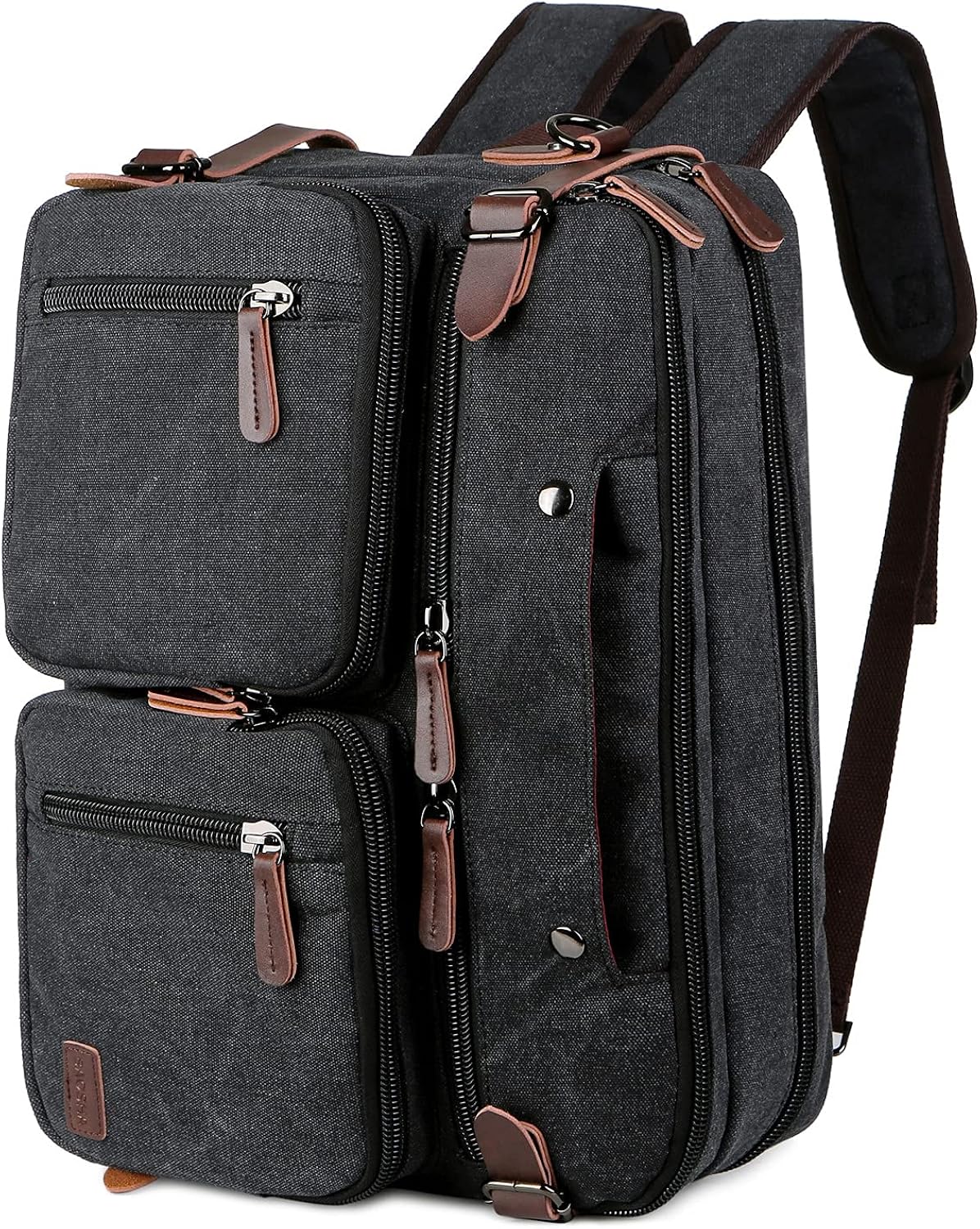 Convertible Briefcase Backpack 17 Inch Laptop Bag P4572
