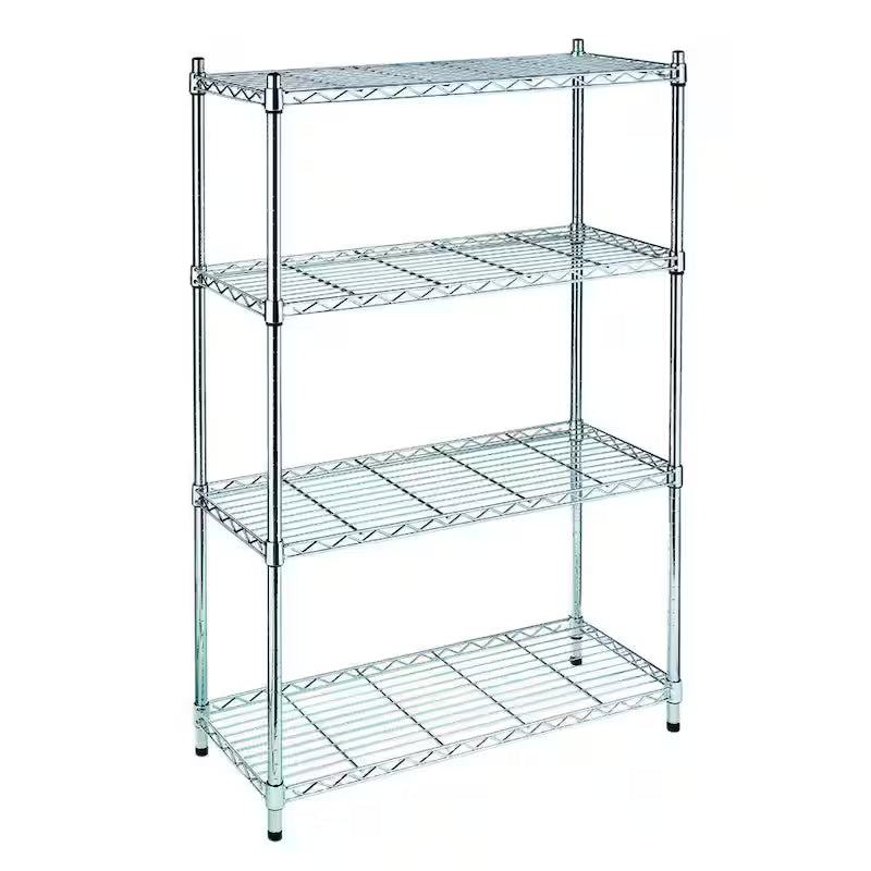 Chrome Metal Wire Shelving Post R904408