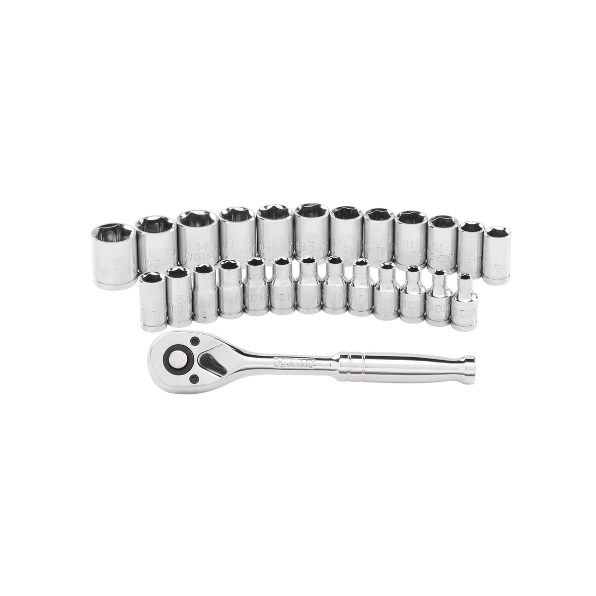 26-Piece 1/4-Inch Drive Mechanics Tool Set E634