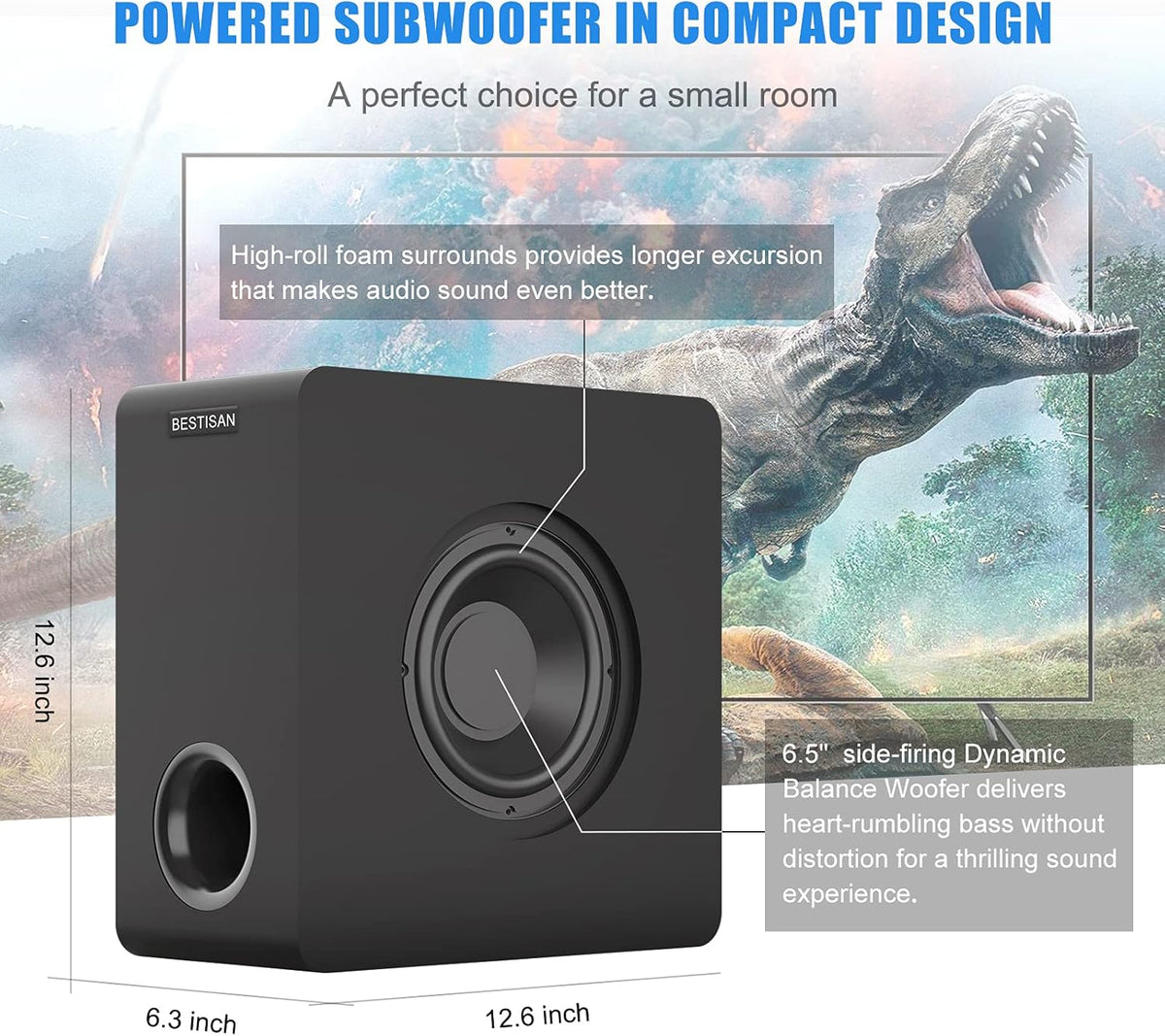 6.5'' Bluetooth Home Audio Subwoofer Z5837