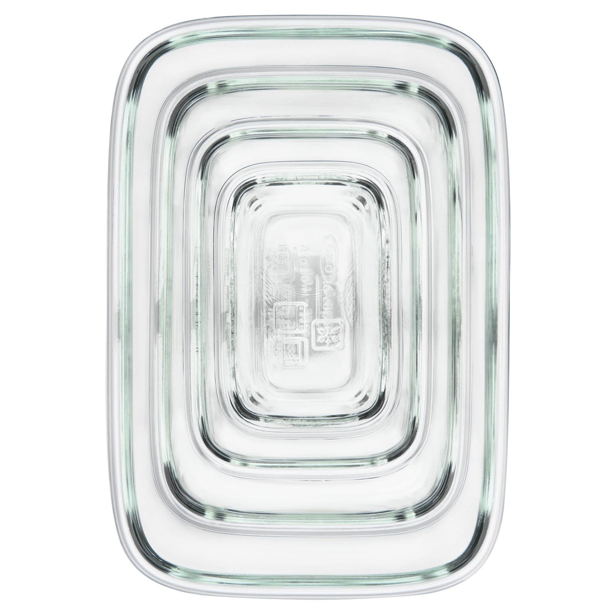 8pc Glass Food Storage Container Set Z848