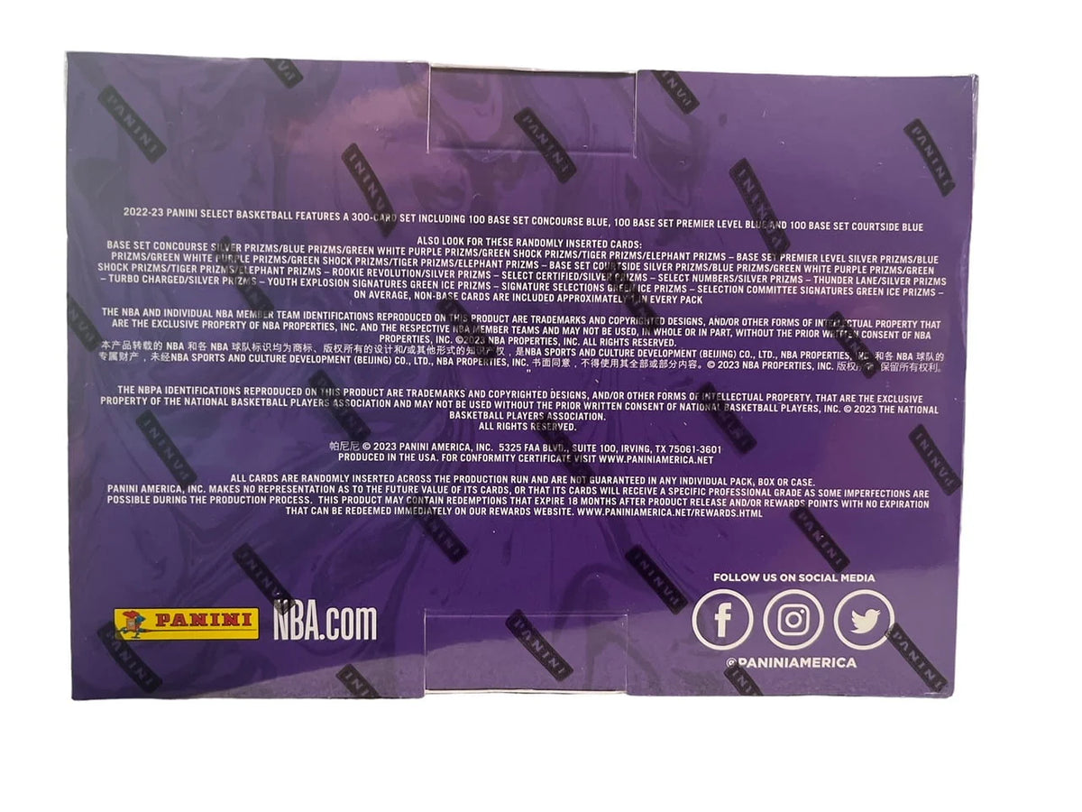 2022-23 Select Basketball Trading Card MEGA Box 10 Packs L74057