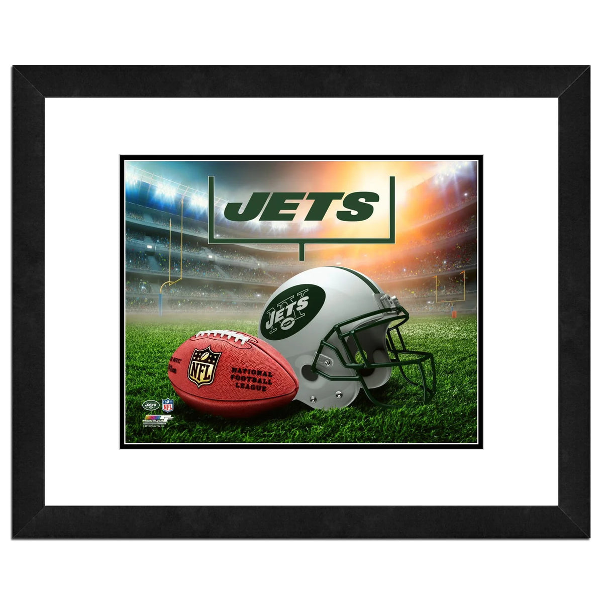 Helmet Stadium 16 x 13 or 18 x 22 or 22 x 26 Framed Y174941