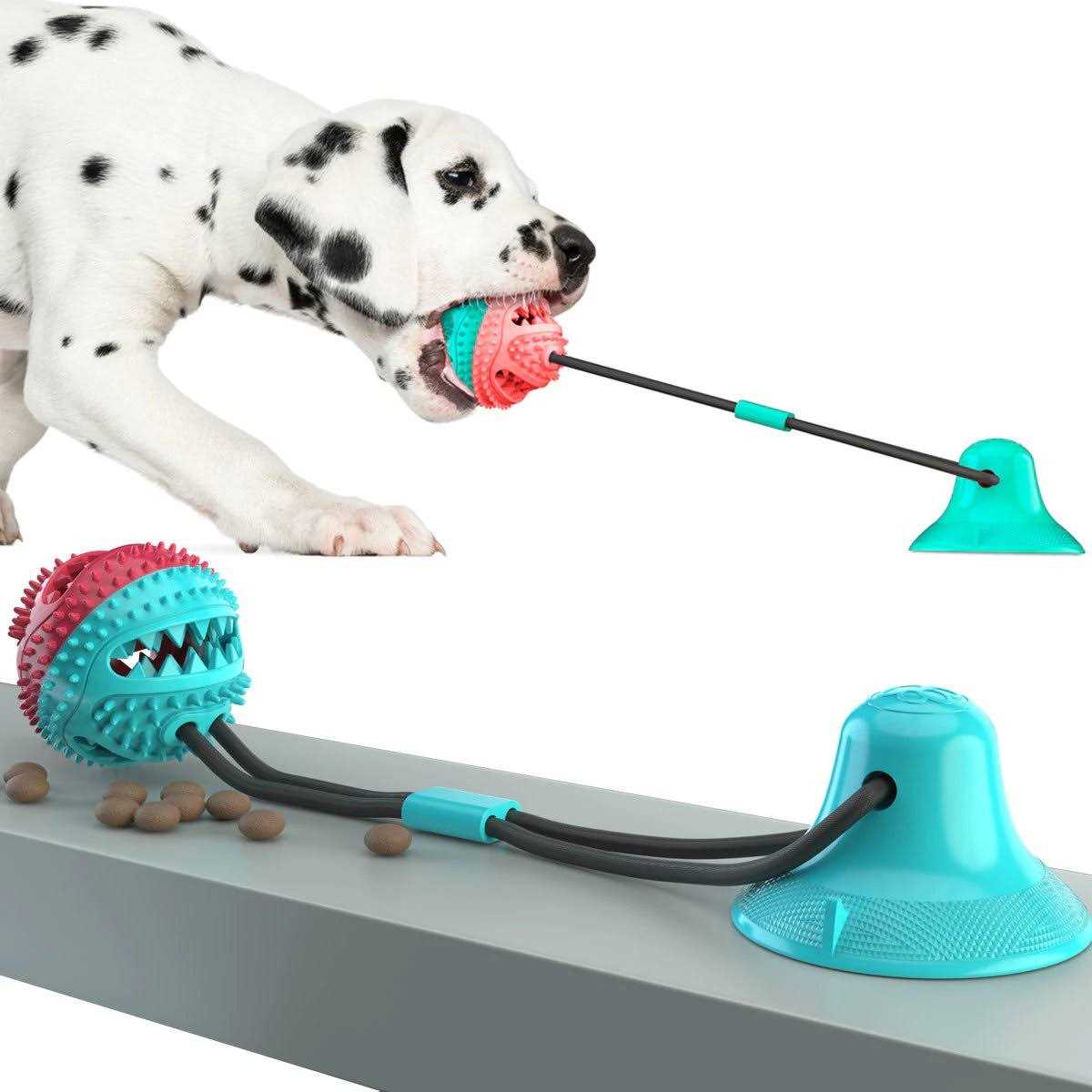 Dog Toys for Aggressive Chewers, Interactive Tug of War Toys O24554