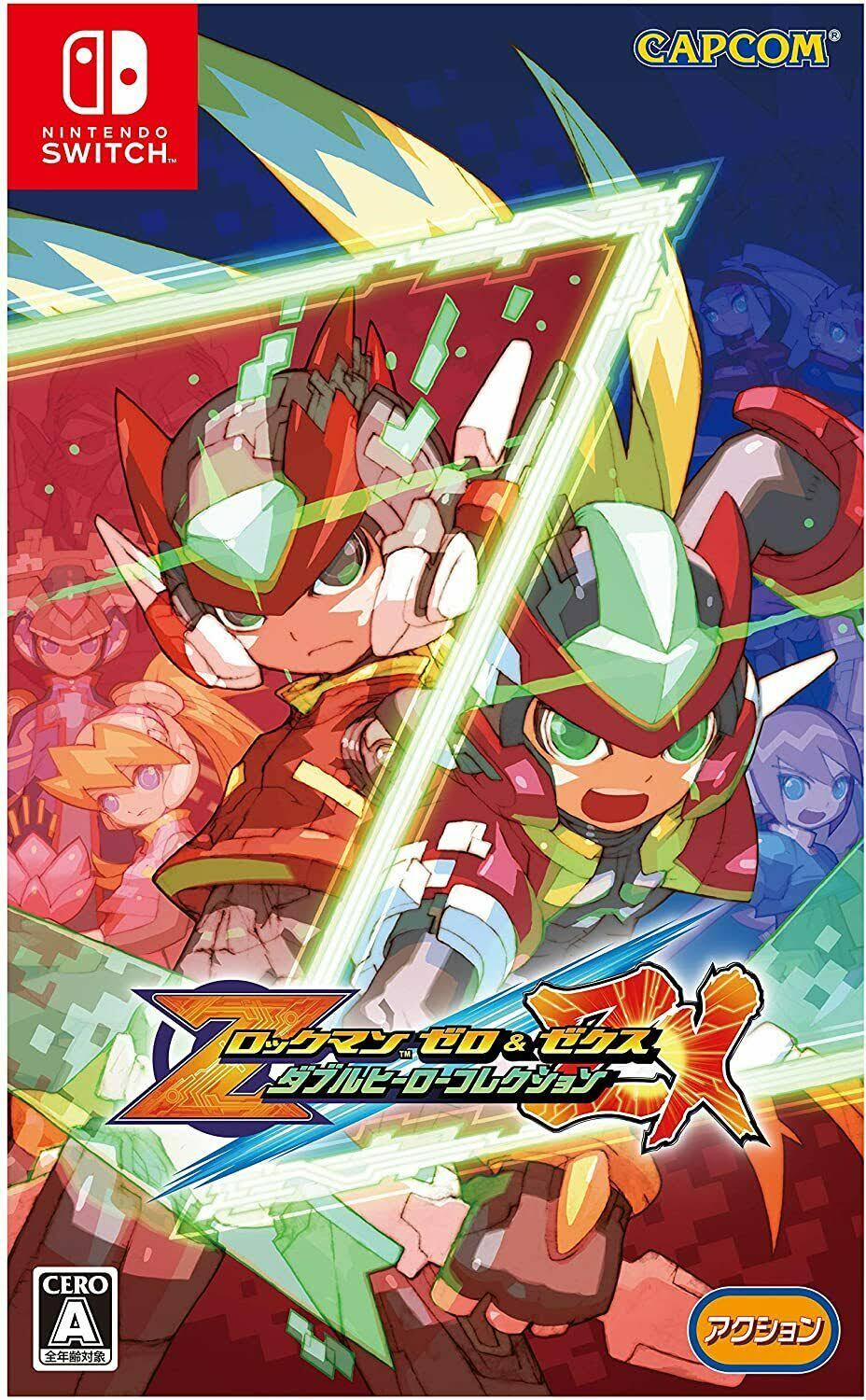 Megaman Zero and ZX Double Hero Collection A74530