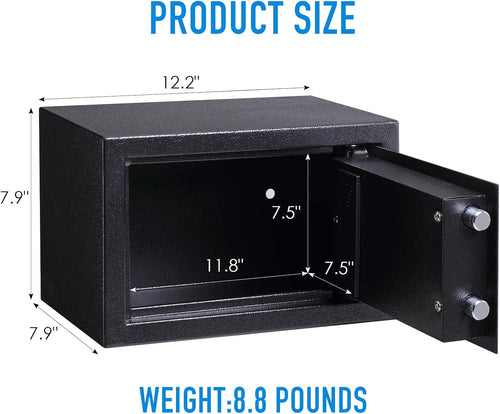 0.44 Cubic Feet Electronic Digital Security Box M601