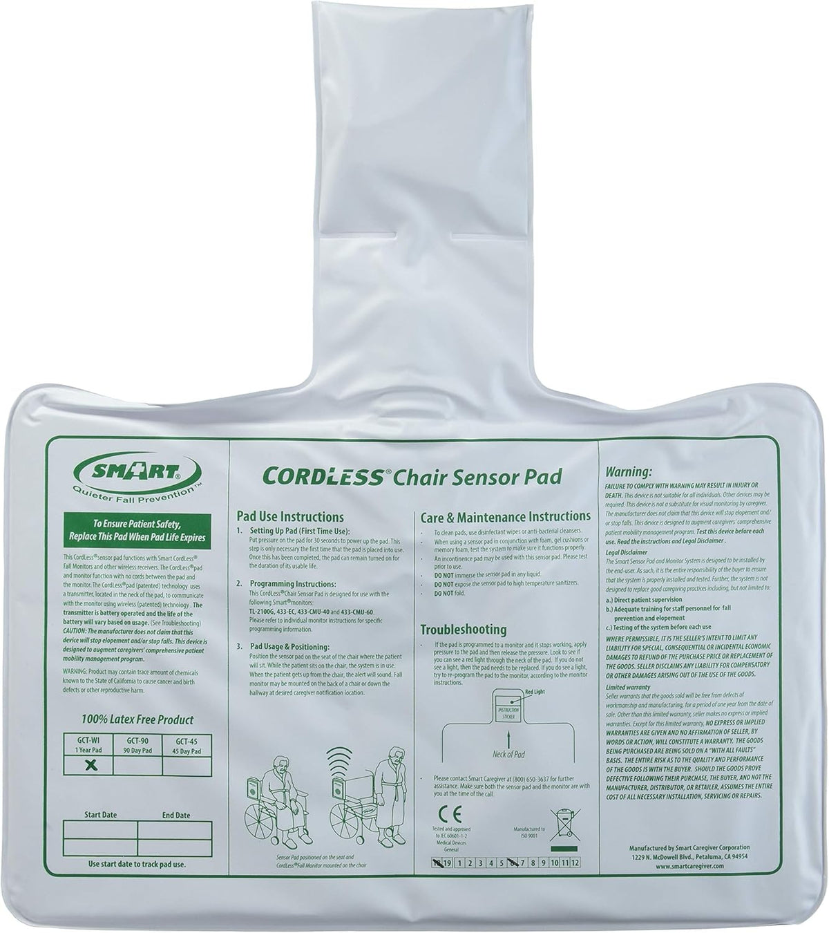 Cordless Chair Sensor Pad P304