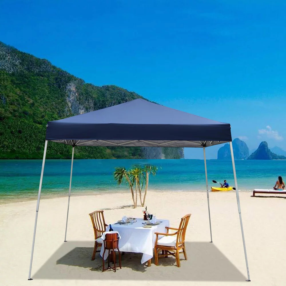 10 x 10FT Waterproof Oxford Pop Up Canopy Tent with Carry Bag L139
