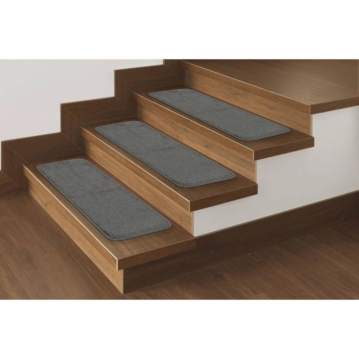 Skid Resistant Non Slip Carpet Stair Tread Mats 9 inch x 26 inch 14-Pack E2083