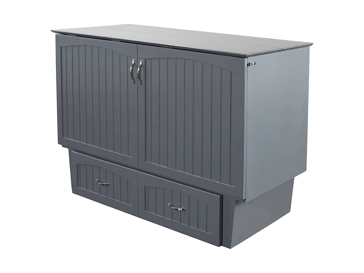 Murphy Bed Chest with Mattress S9437