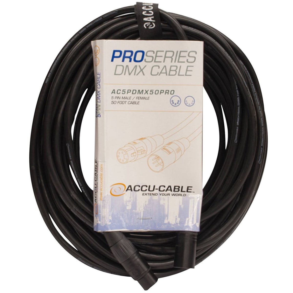 5 Pin DMX Cable 50 Foot T390639