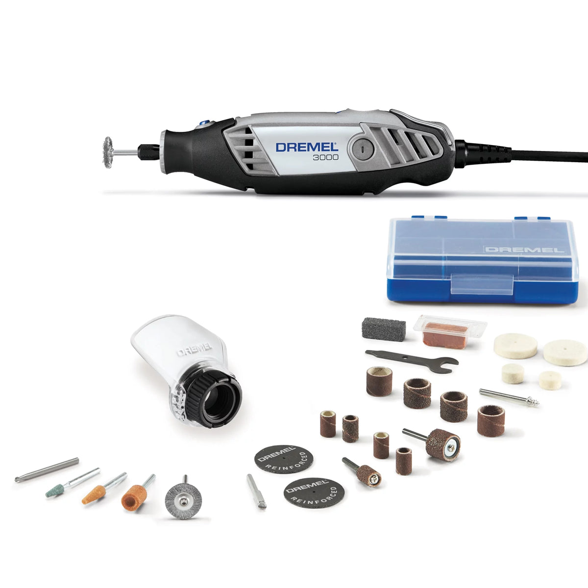 Variable Speed Corded Rotary Tool with 25 Accessories D23884