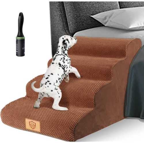 3 Tiers Non-Slip High Density Foam Dog Steps Z901