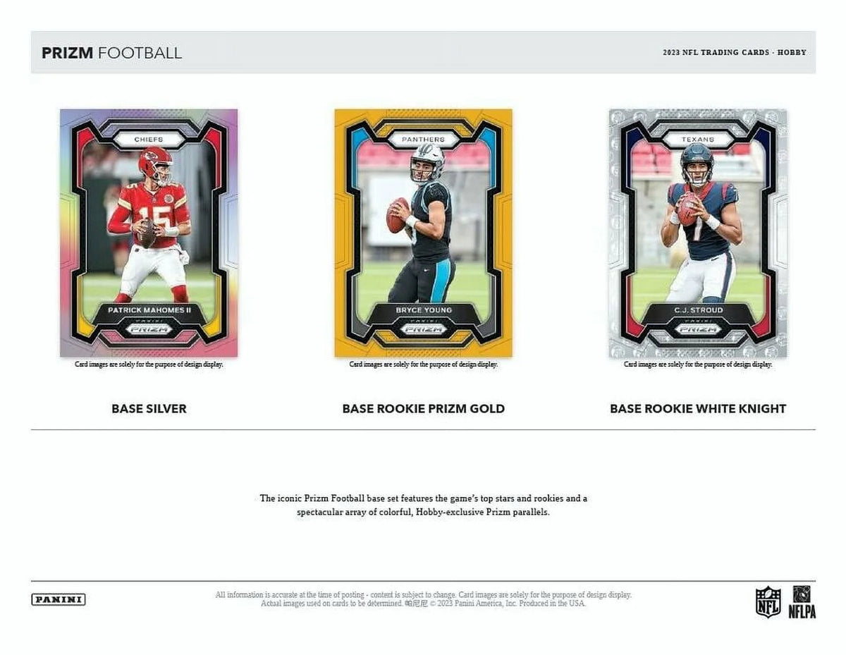 2023 Panini Prizm Football Hobby Box P165