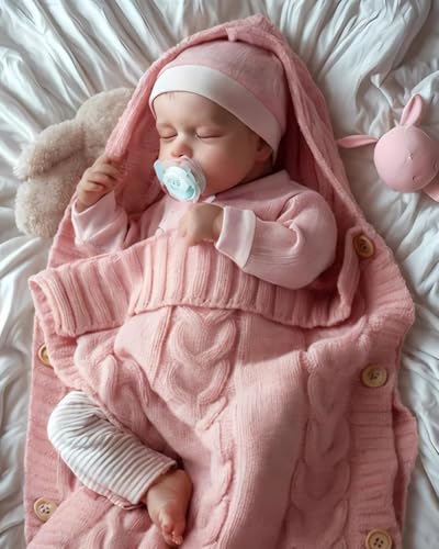 18 Inch Soft Body Realistic Newborn Baby Dolls with Clothes and Toy Accessories E109