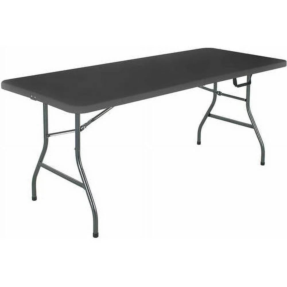 6 Foot Folding Table White Speckle L215151
