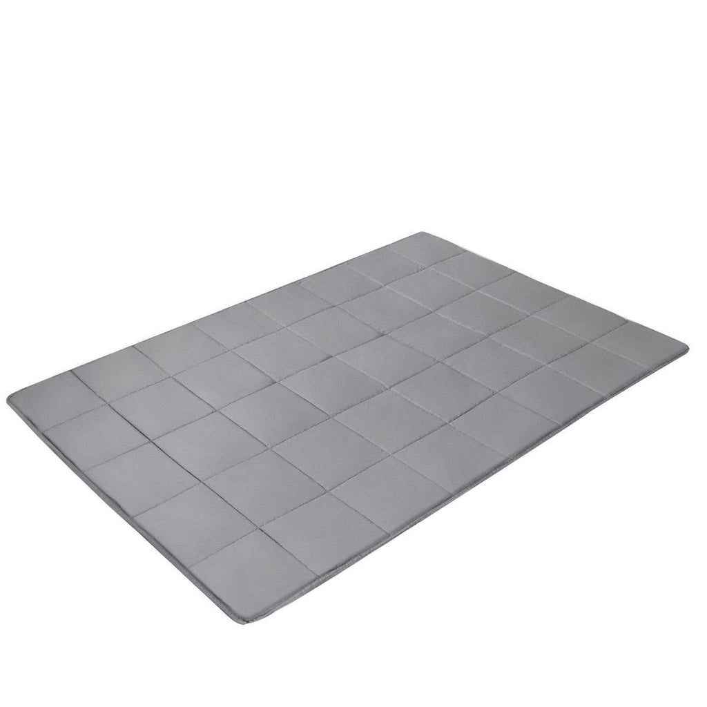 100% Cotton 15 lbs Glass Beads Weighted Blanket D1419