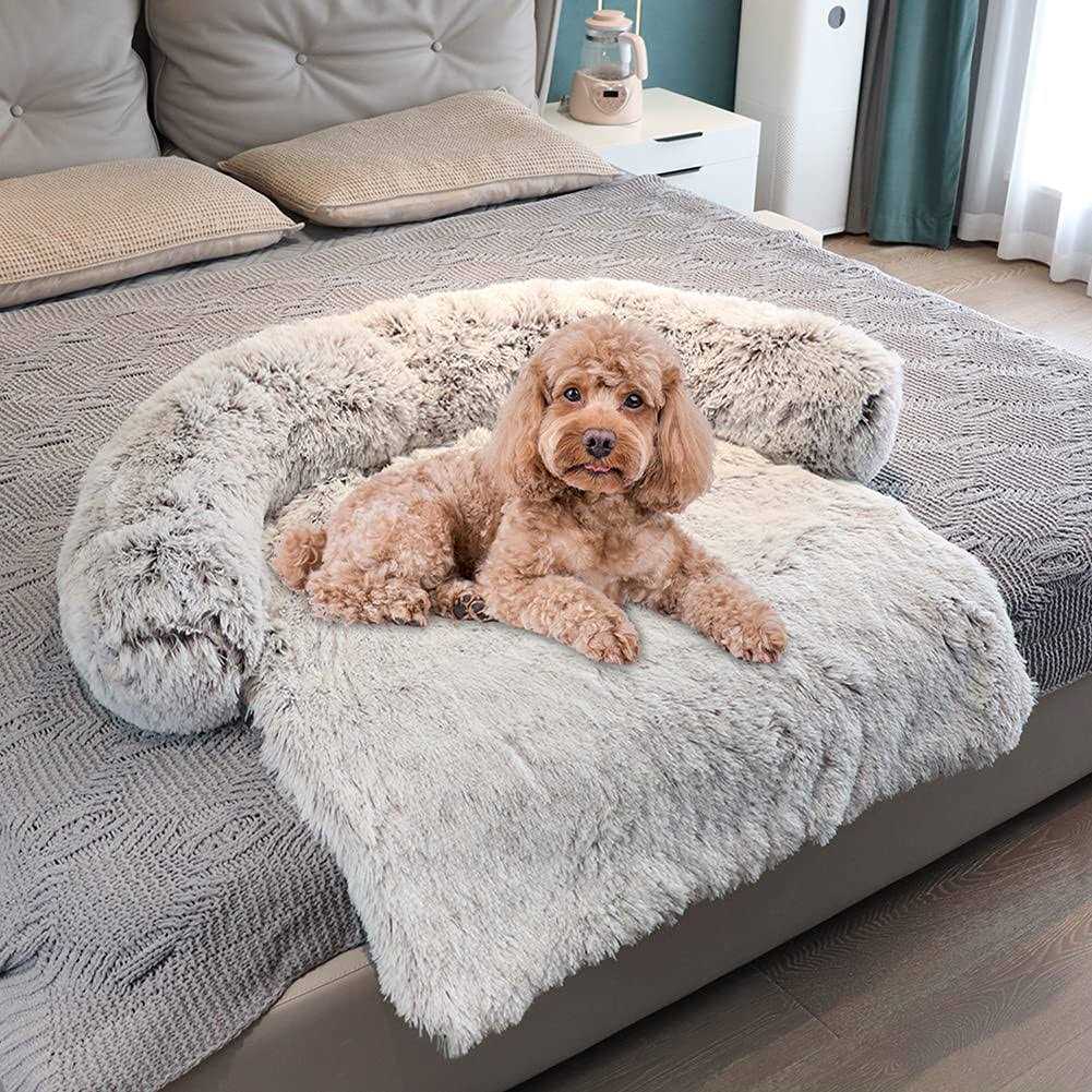 Waterproof Plush Dog Bed C723031