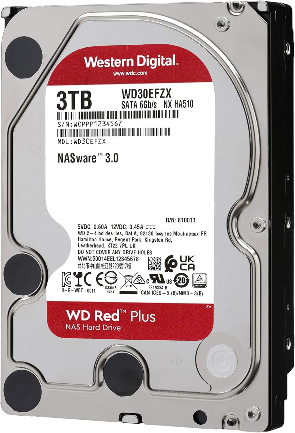 3TB 5400 RPM SATA 6 Gb/s Internal Hard Drive W551540