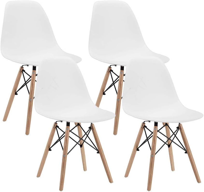 Black Plastic Shell Dining Chair Set of 1 X553