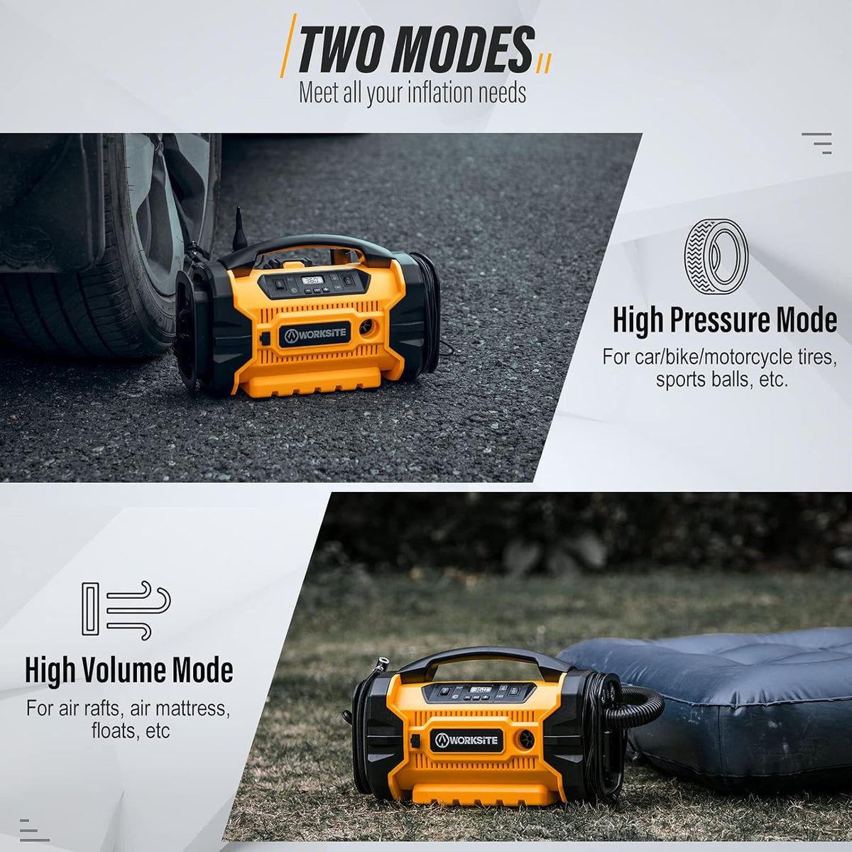 Portable 160 PSI Tire Inflator Air Compressor S4547