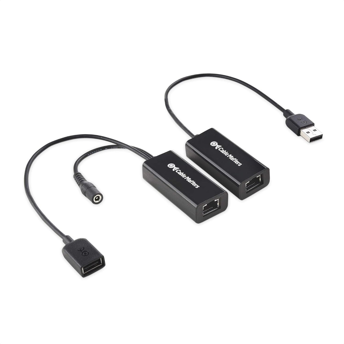 USB Over Ethernet Extender with Power Adapter V3602