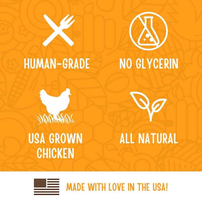 All Natural Chicken Jerky Dog Treats Y829