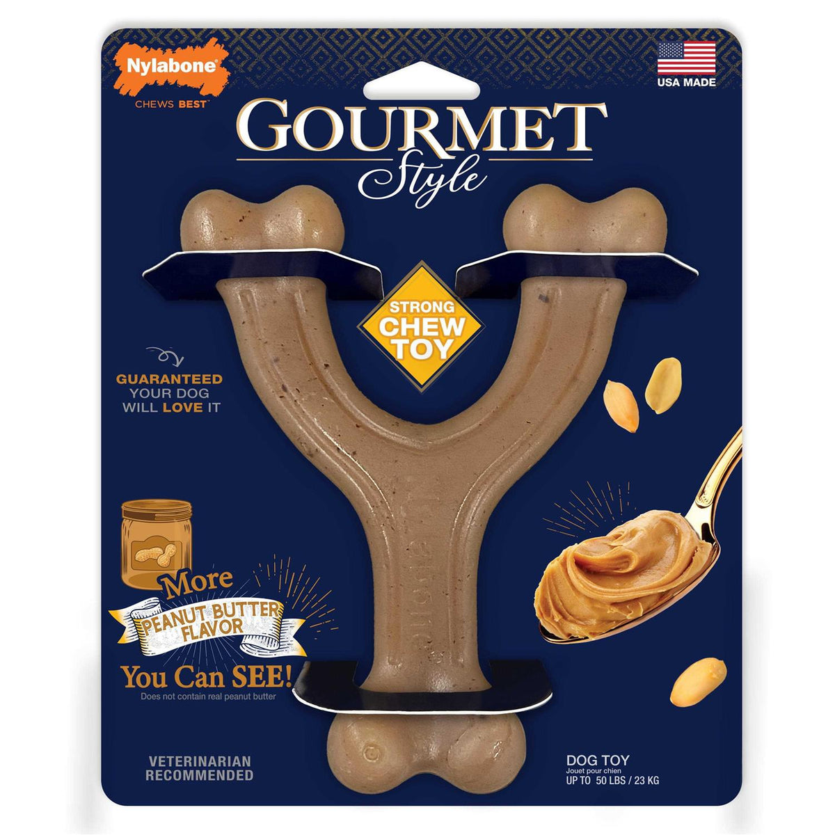 Peanut Butter Dog Chew Toy M34987