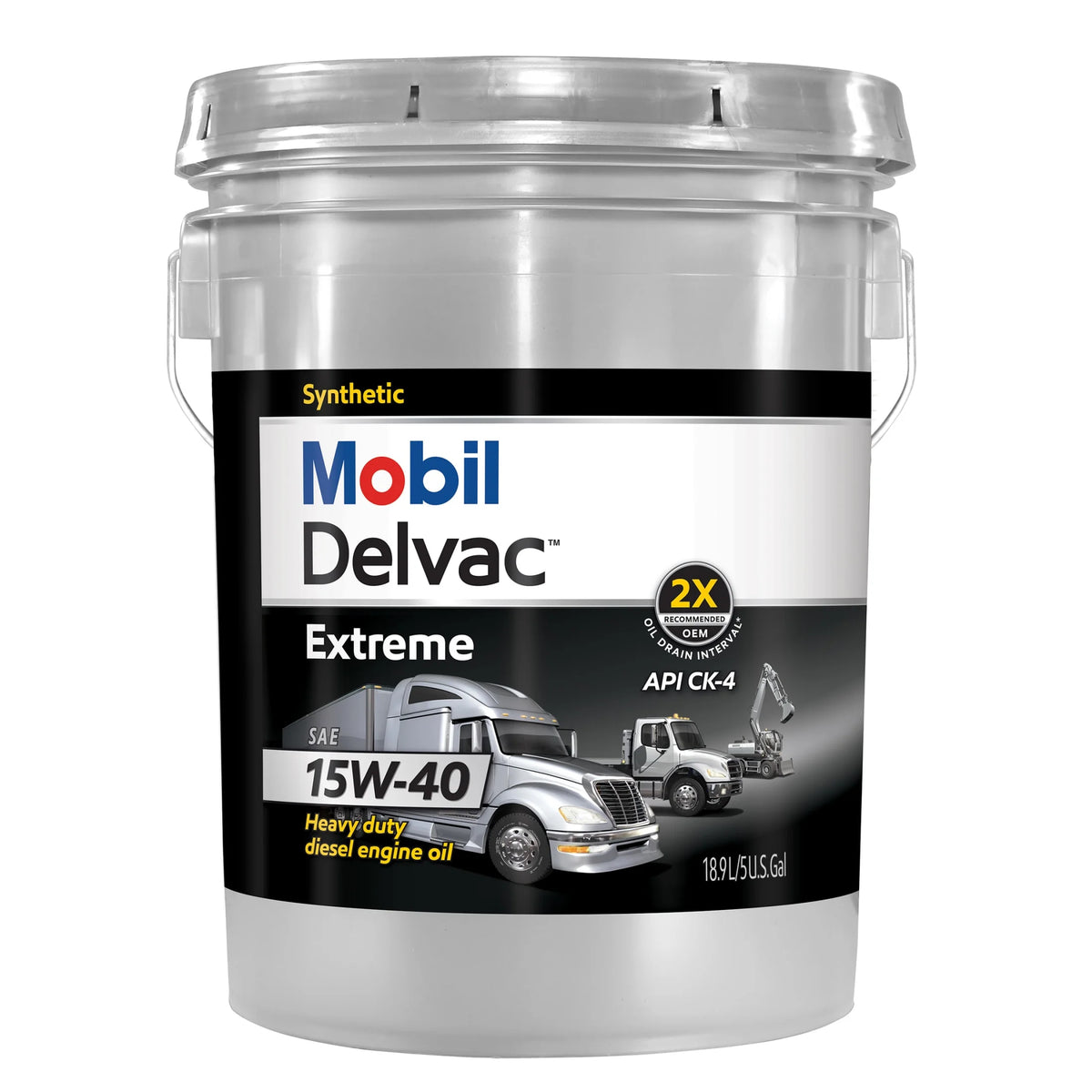 Heavy Duty Full Synthetic Diesel Engine Oil 15W-40, 5 Gallon C956