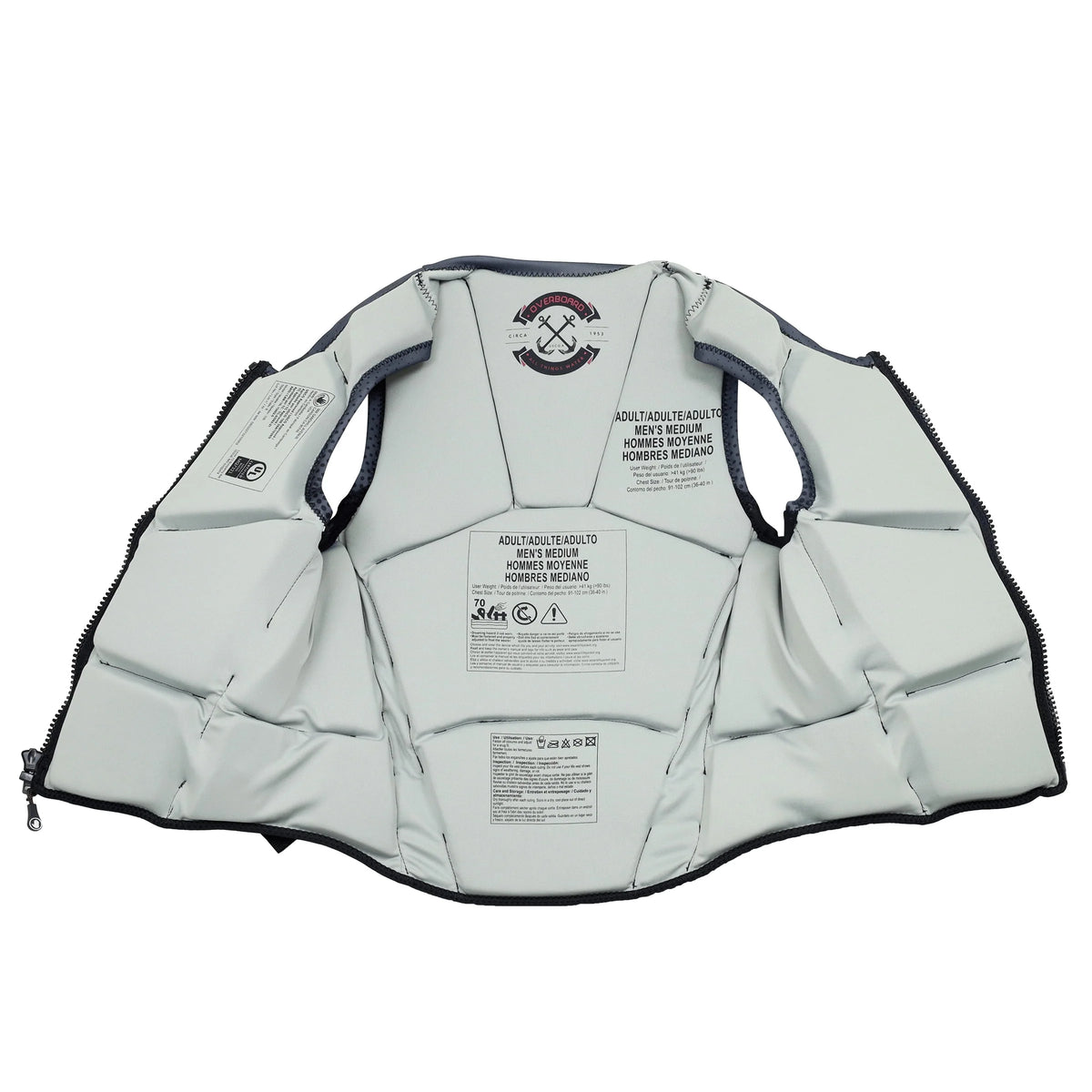 Black Medium Life Jacket Vest E801