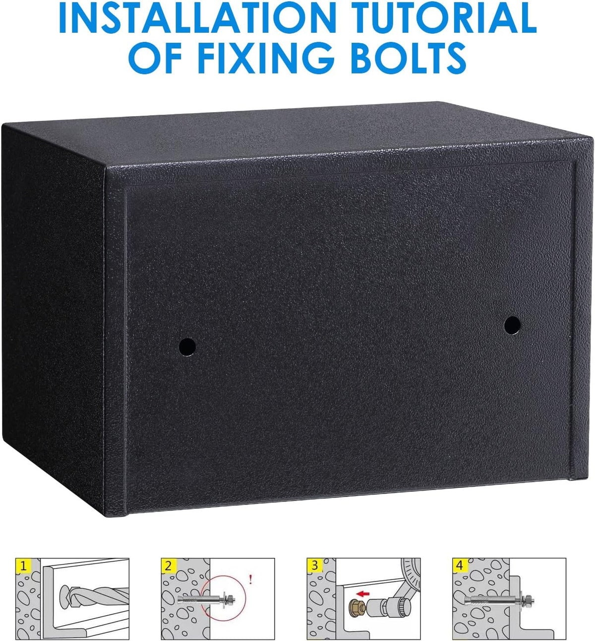 0.44 Cubic Feet Electronic Digital Security Box M601