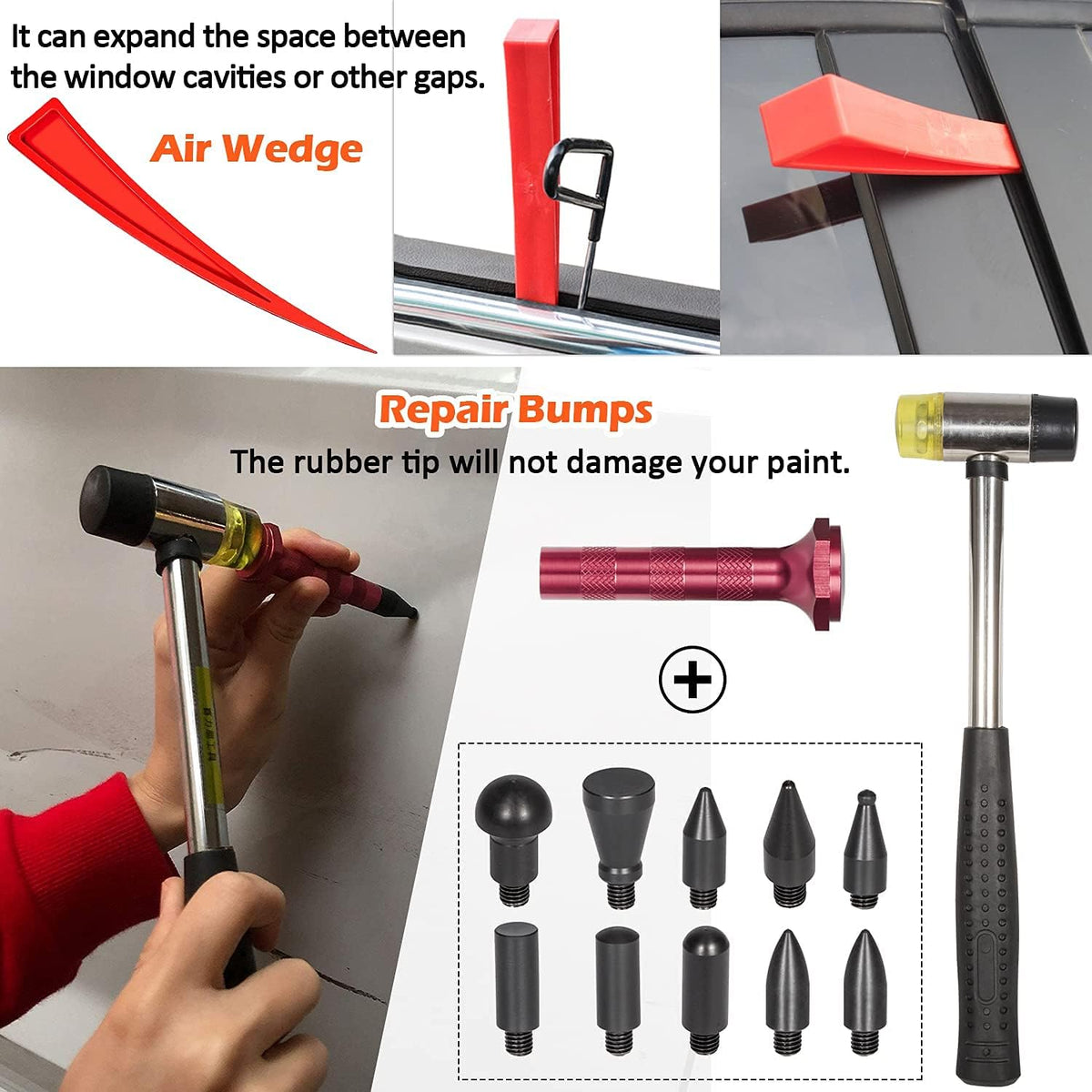 30 Pcs Paintless Dent Repair Tools Kit A289273