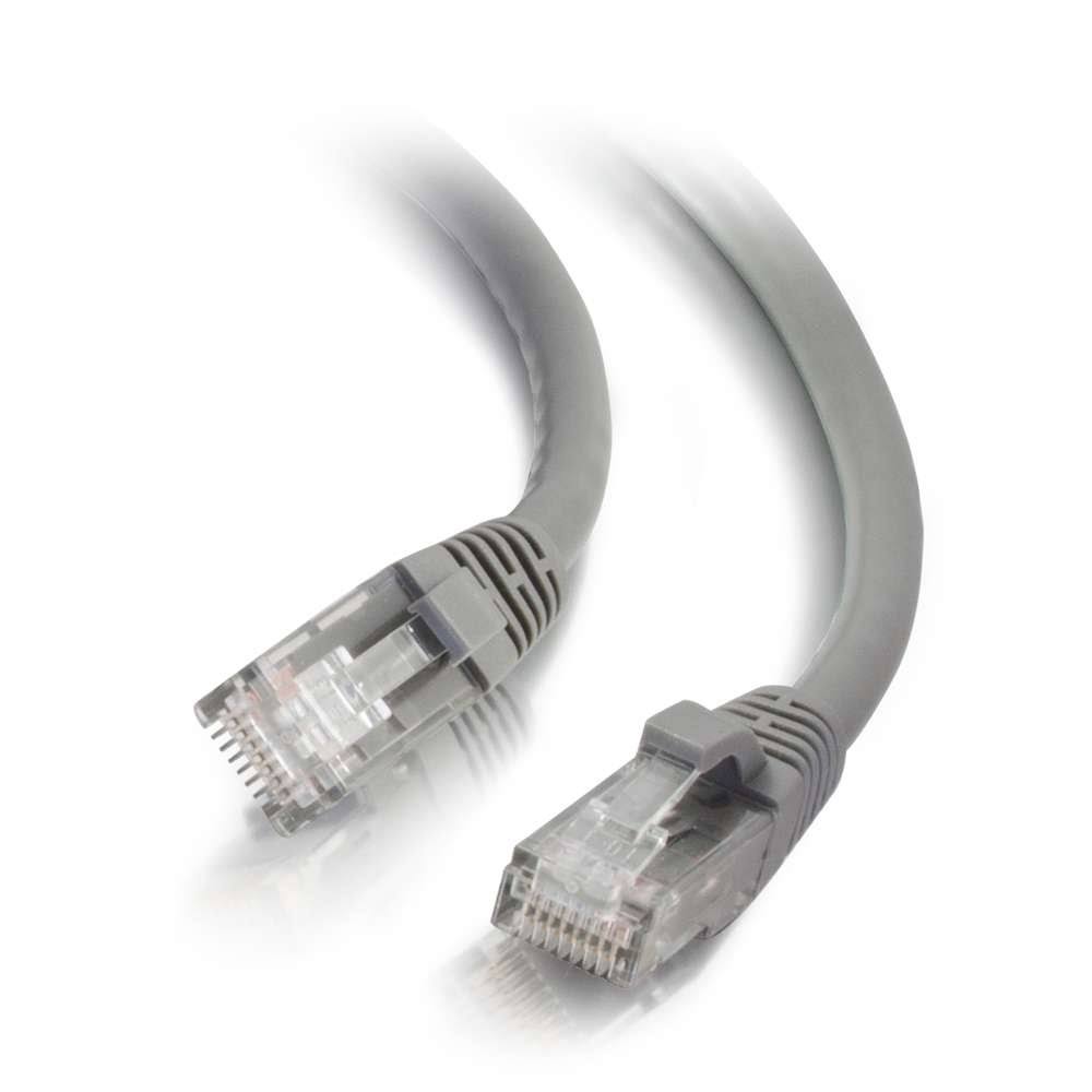 Cat6 Snagless Unshielded UTP Network Patch Cable 25pk Gray Z883
