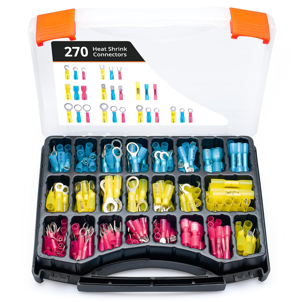 Heat Shrink Wire Connectors Kit 540 PCS I6575