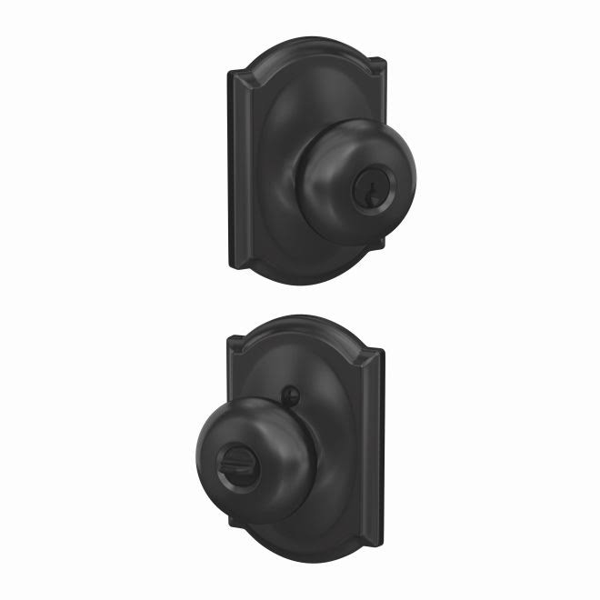Matte Black Keyed Entry Lock L7736