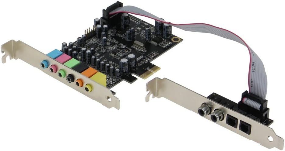 PCIe 7.1 Channel Sound Card with SPDIF Bracket Z623