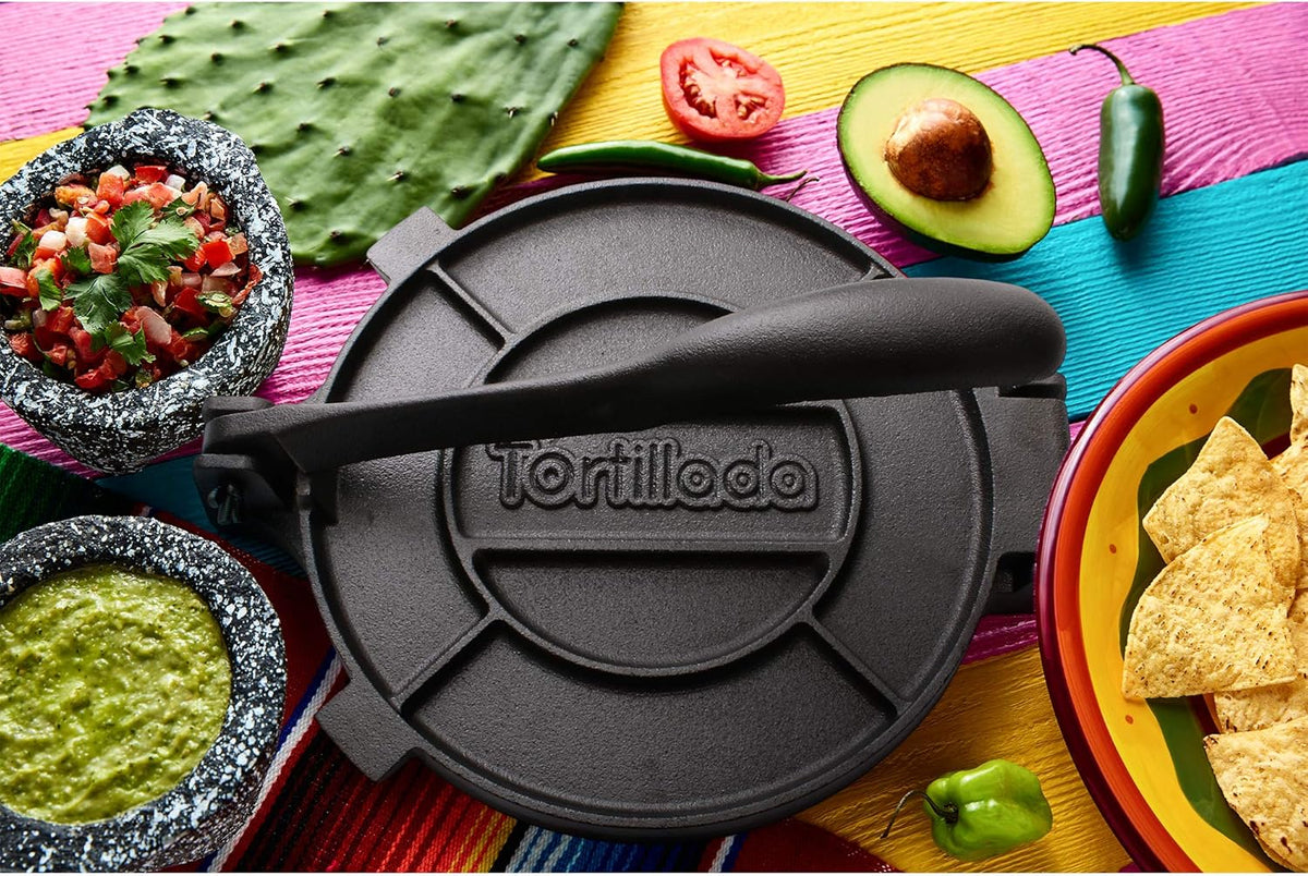 10 inch Cast Iron Tortilla Press Q1292