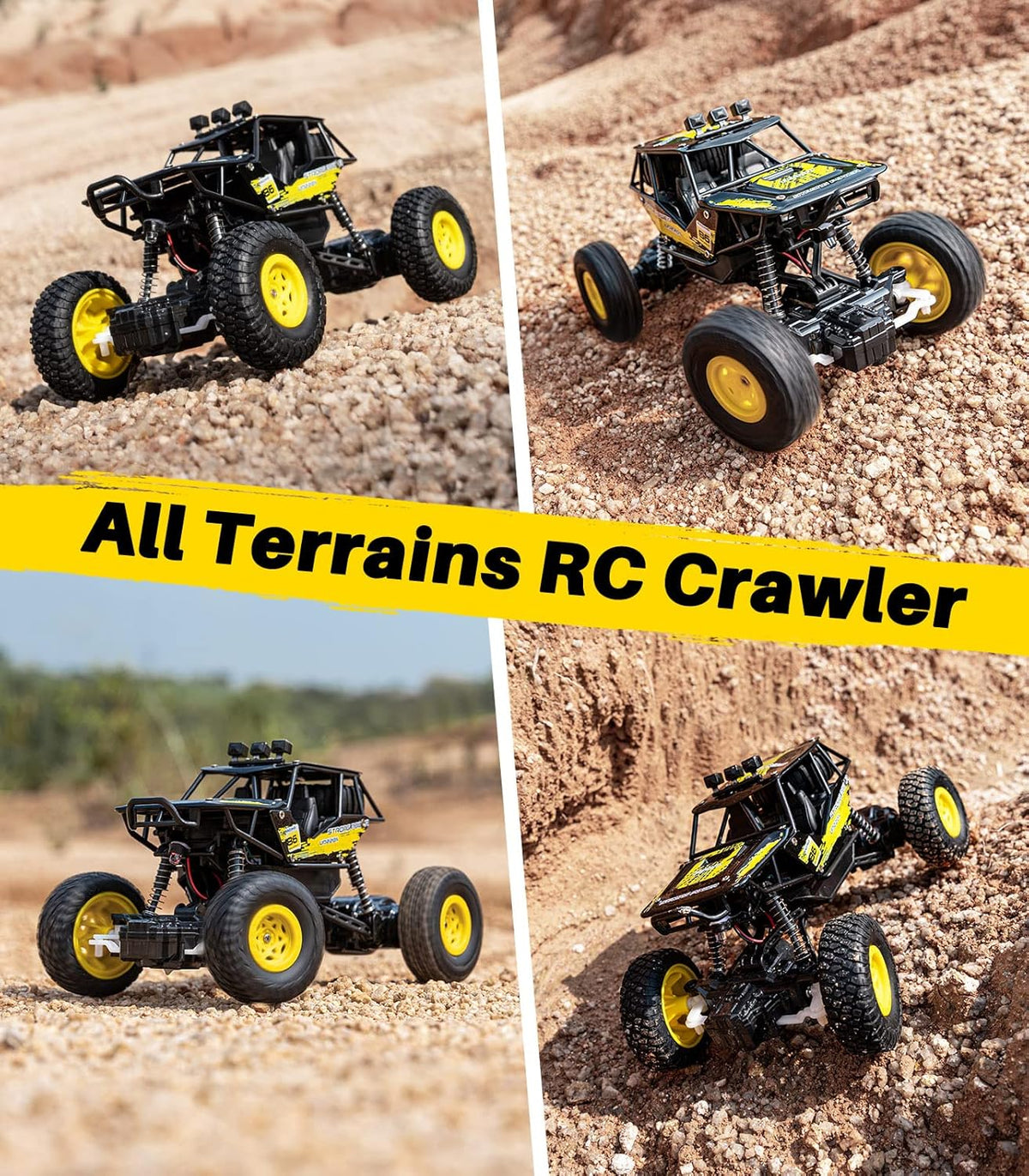 Remote Control Car 1:20 Scale 4WD Monster Truck RC Car H46518