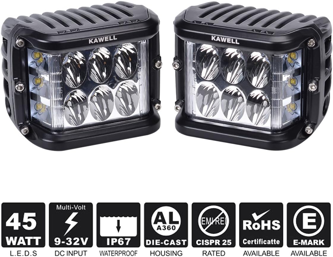 45W LED Work Light Pack of 2 U14682