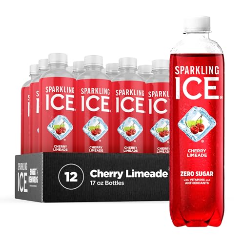 Black Raspberry Sparkling Water 17 fl oz Bottles (Pack of 12) B28092