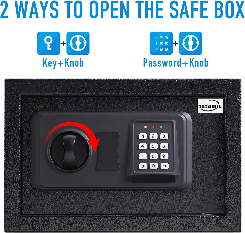 0.44 Cubic Feet Electronic Digital Security Box M601