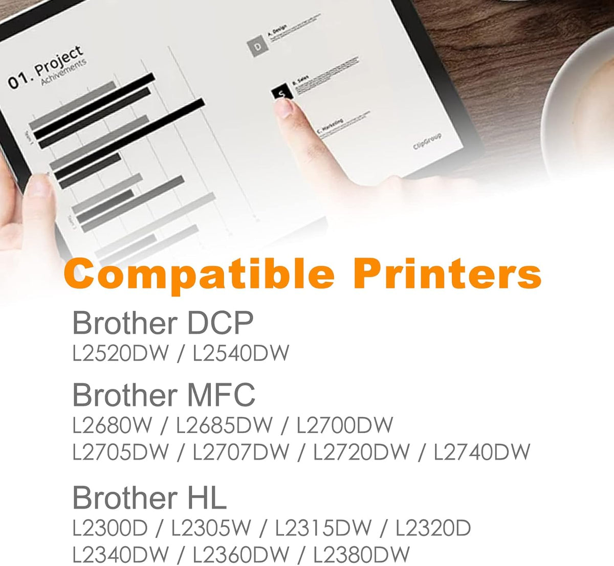 Compatible Toner Cartridge Replacement 2 Pack A754